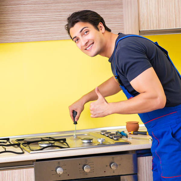 can you provide references from satisfied stove repair customers in Hinckley